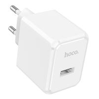 Сетевое зарядное устройство HOCO CS11A Ocean 1xUSB, 2.1A, белый фото