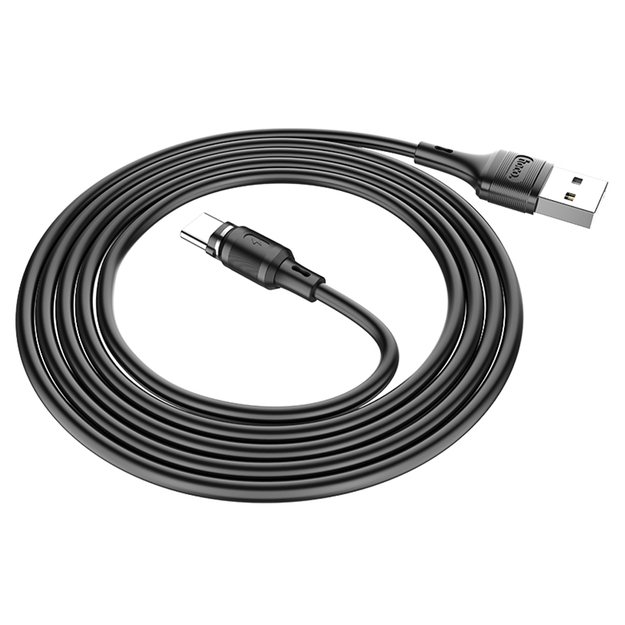 Кабель USB HOCO X52 Sereno USB - Type-C магнитный, 2А, 1 м, черный фото