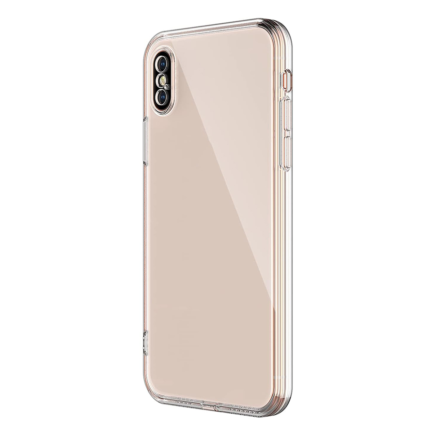 Чехол Clear Case силиконовый с защитой камеры для iPhone XS Max, прозрачный фото