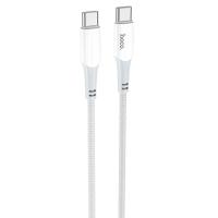Кабель USB-C HOCO X70 Ferry Type-C - Type-C, 3A, 60W, 1 м, белый оптом недорого с доставкой Кабель USB-C HOCO X70 Ferry Type-C - Type-C, 3A, 60W, 1 м, белый фото