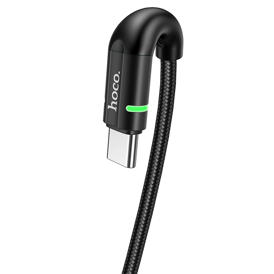 Кабель USB HOCO U93 Shadow USB - Type-C, 2.4А, 1.2 м, черный оптом недорого с доставкой Кабель USB HOCO U93 Shadow USB - Type-C, 2.4А, 1.2 м, черный фото