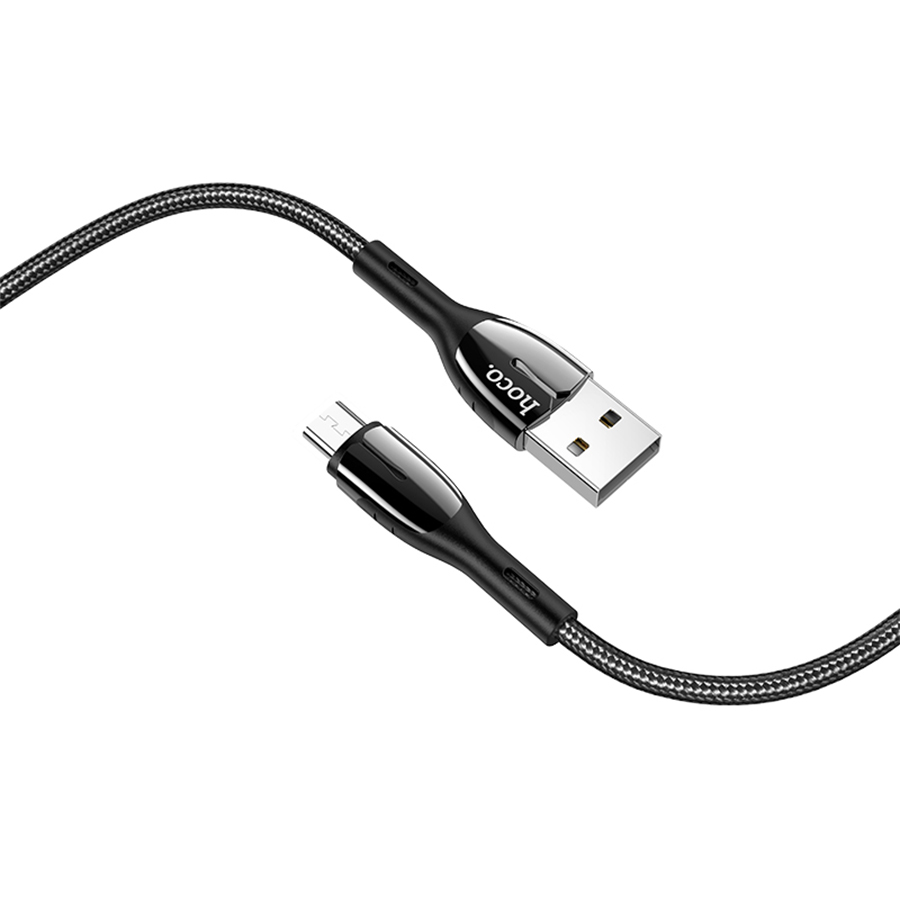 Кабель USB HOCO U89 Safeness USB - MicroUSB, 3A, 1.2 м, черный оптом недорого с доставкой Кабель USB HOCO U89 Safeness USB - MicroUSB, 3A, 1.2 м, черный фото