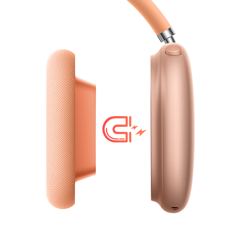 Беспроводные наушники накладные HOCO W65 Plus Happy, Bluetooth, оранжевый фото