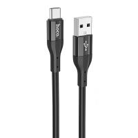 Кабель USB HOCO X72 Creator USB - Type-C, 3A, 1 м, черный фото