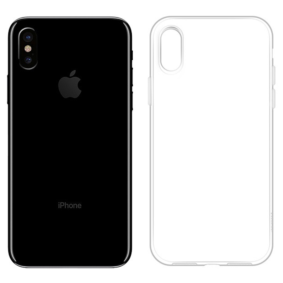 Чехол HOCO TPU Crystal clear Series для iPhone XS Max, прозрачный фото