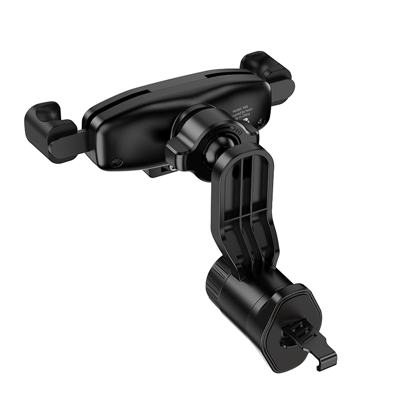 Автомобильный держатель HOCO H66 Gamble , зажимной, на воздуховод, черный фото