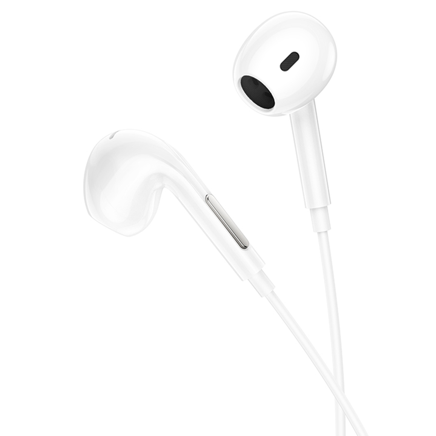 Проводные наушники HOCO M92 Plumelet, Jack 3.5mm, 1.2 м, белый фото