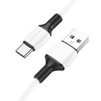 Кабель USB BOROFONE BX84 Rise USB - Type-C, 3A, 1 м, белый фото