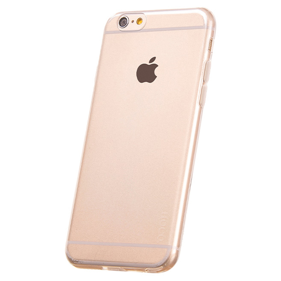Чехол HOCO TPU Light Series для iPhone 6+/6s+, темно-прозрачный фото