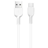 Кабель USB HOCO X20 Flash USB - Type-C, 3A, 3 м, белый фото
