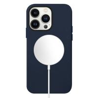 Чехол Leather Case with MagSafe KZDOO Mag Noble Collection для iPhone 13 Pro Max 6.7", темно-синий (11) фото