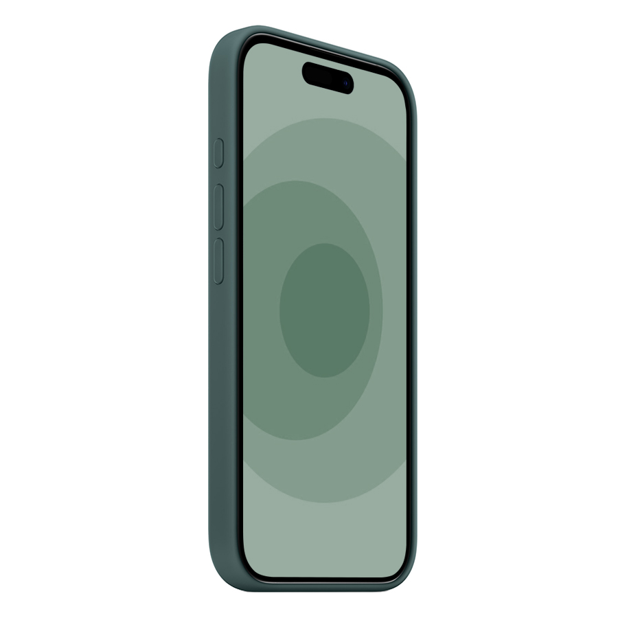 Чехол Silicone Case with MagSafe и Анимация цвета для iPhone 16 (6.1"), темно-зеленый (4) фото