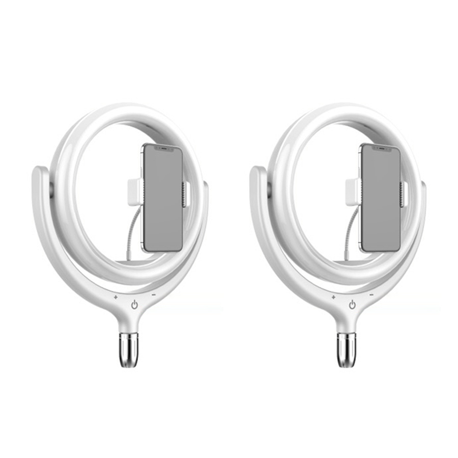 Кольцо-лампа для селфи JMARY F-539A, USB, черный фото