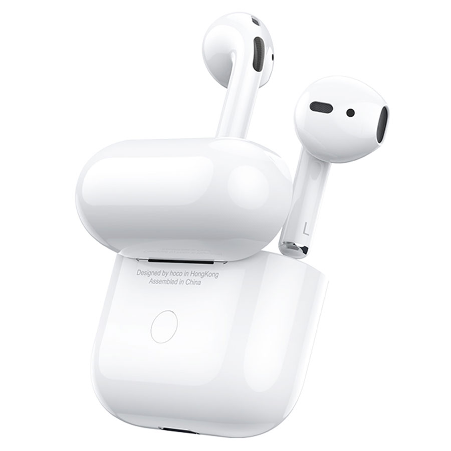 Беспроводные наушники TWS HOCO EW03 Plus, Bluetooth, белый фото