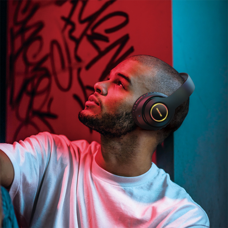 Беспроводные наушники накладные BOROFONE BO17 wireless, Bluetooth, черный фото