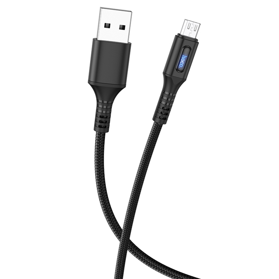 Кабель USB HOCO U79 Admirable USB - MicroUSB, 2.4А, 1.2 м, черный оптом недорого с доставкой Кабель USB HOCO U79 Admirable USB - MicroUSB, 2.4А, 1.2 м, черный фото