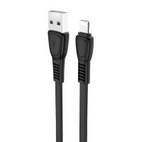 Кабель USB HOCO X40 Noah USB - Lightning, 2.4А, 1 м, черный фото