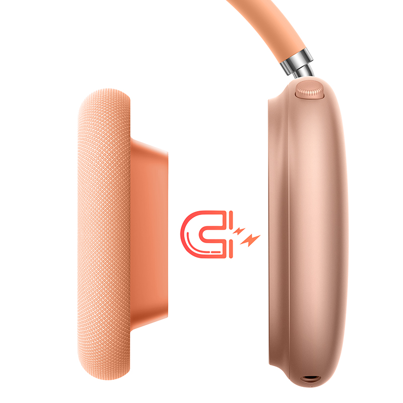 Беспроводные наушники накладные HOCO W65 Happy, Bluetooth, оранжевый фото