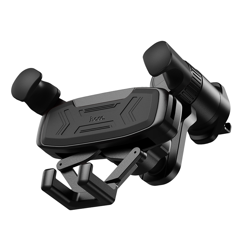 Автомобильный держатель HOCO H66 Gamble , зажимной, на воздуховод, черный фото