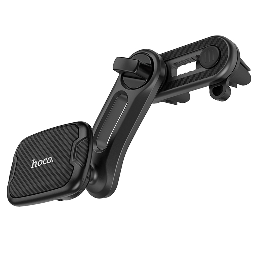 Автомобильный держатель HOCO CA68 Sagittarius, магнитный, на воздуховод, черный фото