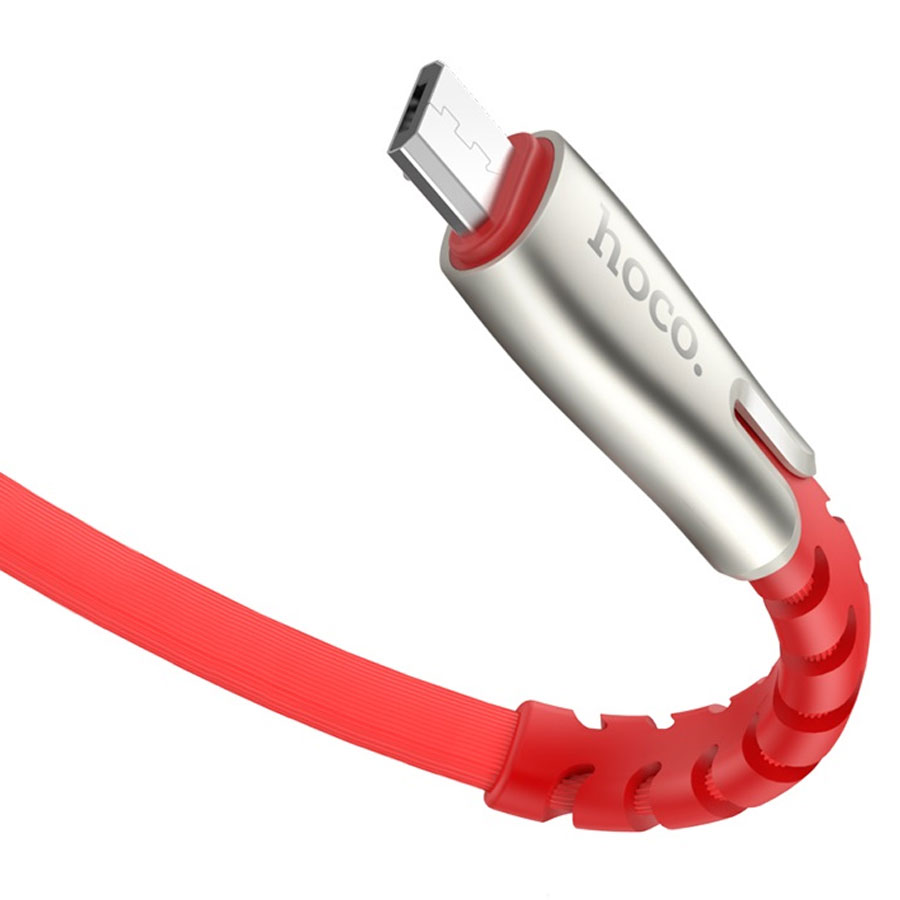 Кабель USB HOCO U58 Core USB - MicroUSB, 2.4А, 1.2 м, красный оптом недорого с доставкой Кабель USB HOCO U58 Core USB - MicroUSB, 2.4А, 1.2 м, красный фото