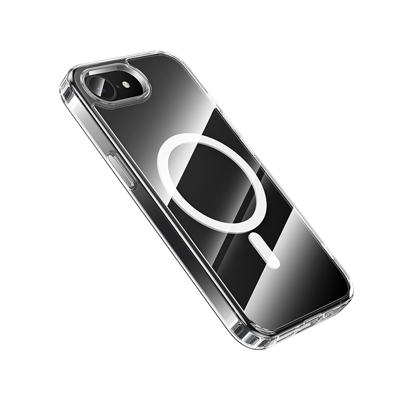Чехол HOCO TPU Magnetic series для iPhone 16e (6.1"), прозрачный фото
