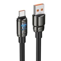 Кабель USB HOCO U143 Joy USB - Type-C, 5A, 1.2 м, черный фото
