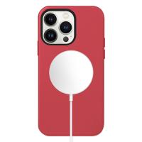 Чехол Leather Case with MagSafe KZDOO Mag Noble Collection для iPhone 13 Pro Max 6.7", розовый (9) фото