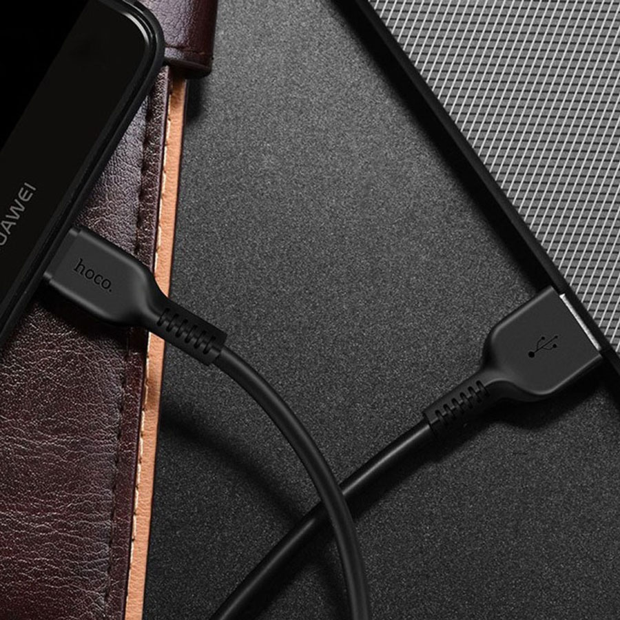 Кабель USB HOCO X20 Flash USB - Type-C, 3A, 1 м, черный фото