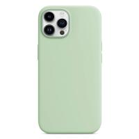 Чехол Silicone Case with MagSafe и Анимация цвета для iPhone 12 Pro Max 6.7", фисташковый (9) фото