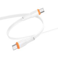 Кабель USB-C BOROFONE BX118 Esplendido Type-C - Type-C, 3A, 60W, 1 м, белый фото