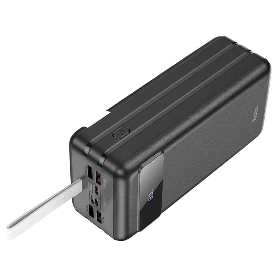 Портативный аккумулятор HOCO J86B Power Master, 22.5W, 60000 мА⋅ч, черный фото