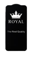Защитное стекло ROYAL для iPhone 12 Pro Max 6.7", Full Glue 3D, прозрачный+черная рамка фото