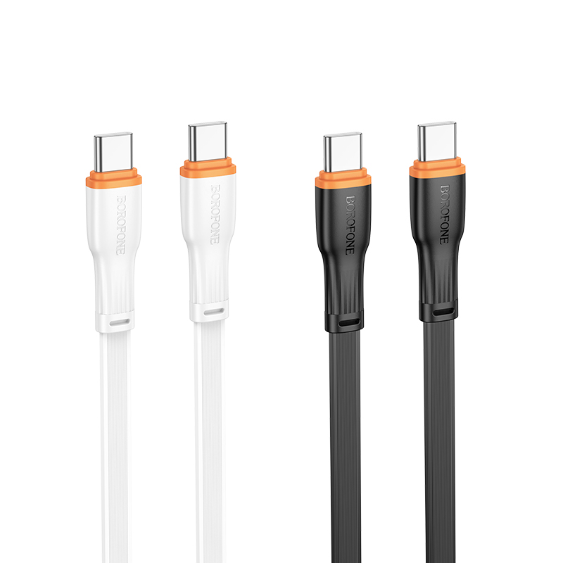 Кабель USB-C BOROFONE BX118 Esplendido Type-C - Type-C, 3A, 60W, 1 м, белый фото