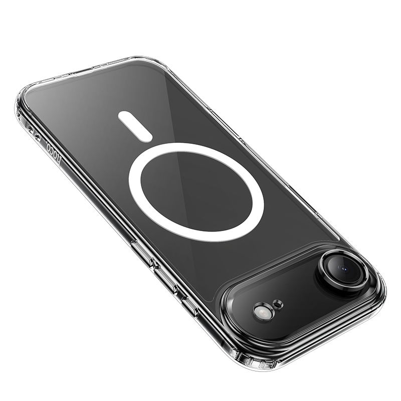 Чехол HOCO TPU Magnetic series для iPhone 17 Air (6.5"), прозрачный фото