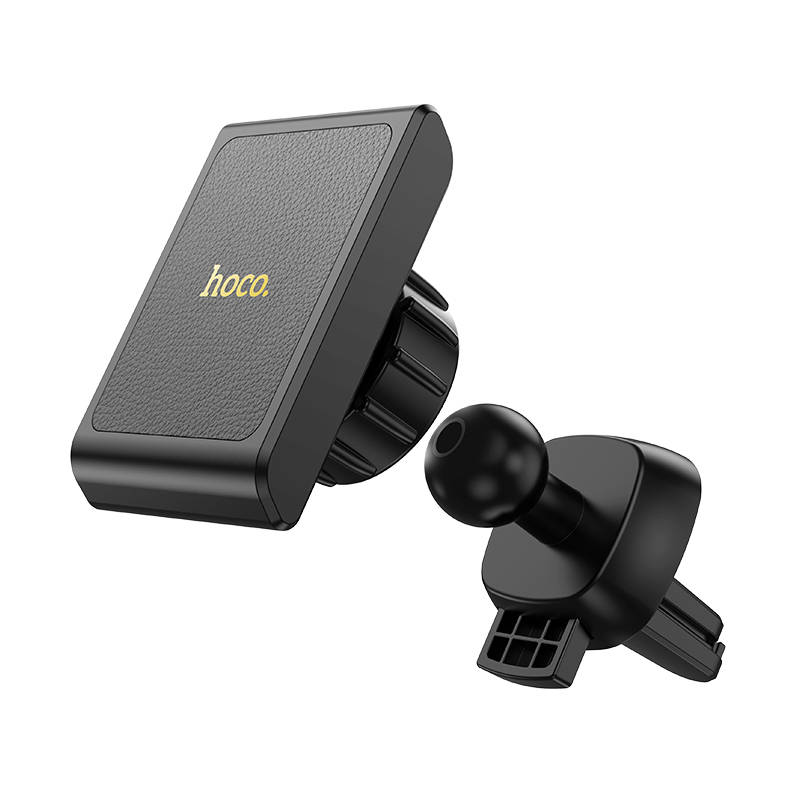 Автомобильный держатель HOCO H44 Precious, магнитный, на воздуховод, черный фото