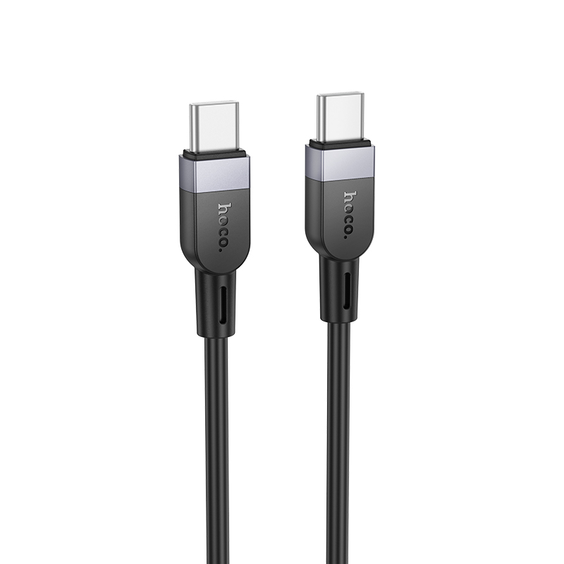 Кабель USB-C HOCO X109 Energy  Type-C - Type-C, 3A, 60W, 3 м, черный фото