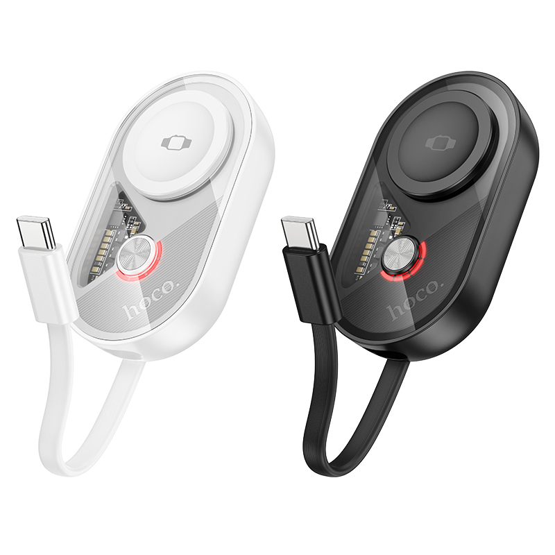 Портативный аккумулятор HOCO J145 Whale, для Apple watch, 2.5W, 1200 мА⋅ч, белый фото