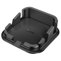 Автомобильный держатель HOCO H39 Cheetah, коврик, на приборную панель, черный фото