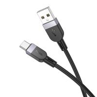 Кабель USB HOCO X109 Energy  USB - Type-C, 3A, 1 м, черный фото