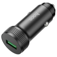 Автомобильное зарядное устройство HOCO Z49A Level, 1xUSB, 18W, черный фото