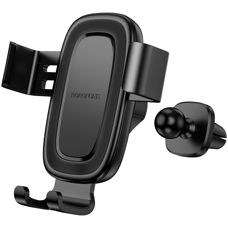 Автомобильный держатель BOROFONE BH129 Follower, зажимной, на воздуховод, черный фото