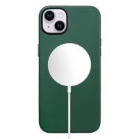 Чехол Leather Case with MagSafe KZDOO Mag Noble Collection для iPhone 14 6.1", зеленый (5) фото