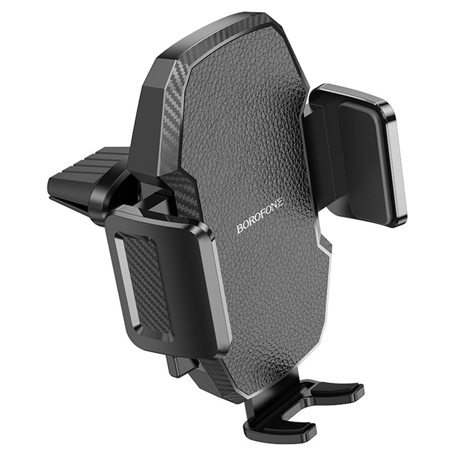 Автомобильный держатель BOROFONE BH108 Adelante, зажимной, на воздуховод, черный фото