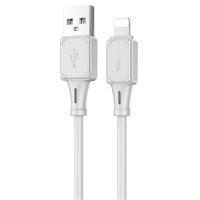 Кабель USB HOCO X101 Assistant USB - Lightning, 2.4А, 1 м, серый оптом недорого с доставкой Кабель USB HOCO X101 Assistant USB - Lightning, 2.4А, 1 м, серый фото