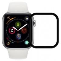 Защитное стекло BLUEO для Apple Watch, Full Glue 3D, 45mm, прозрачный+черная рамка фото