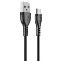 Кабель USB BOROFONE BX51 Triumph USB - Type-C, 3A, 1 м, черный оптом недорого с доставкой Кабель USB BOROFONE BX51 Triumph USB - Type-C, 3A, 1 м, черный фото