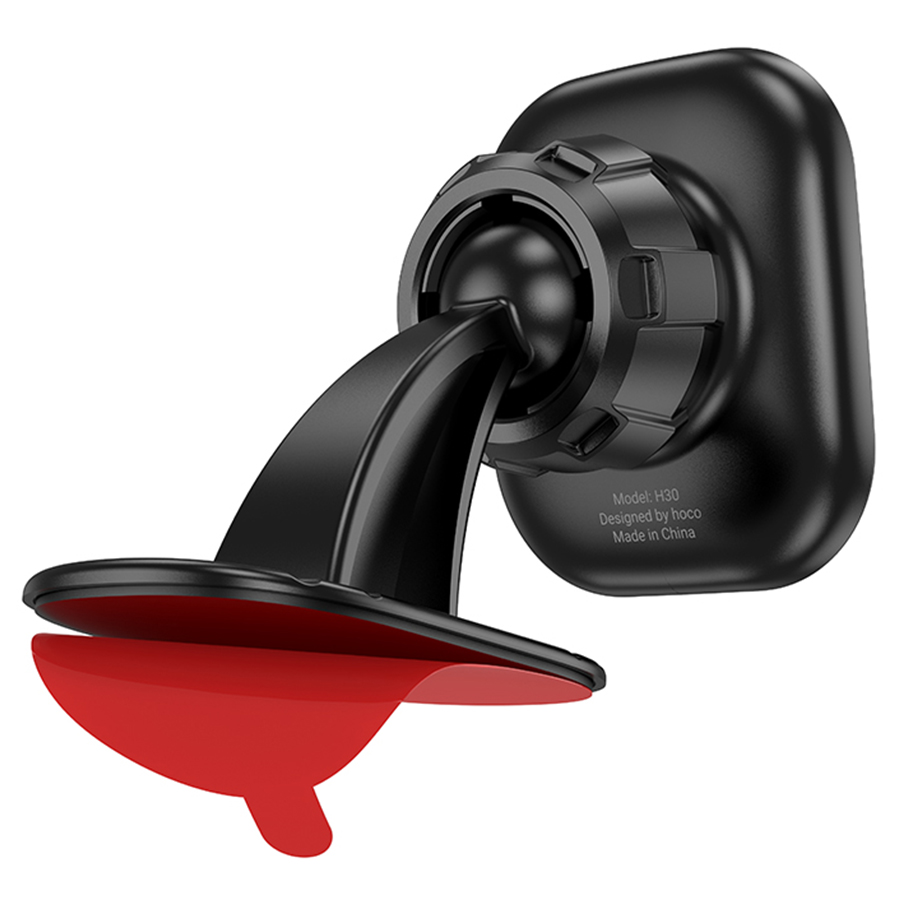 Автомобильный держатель HOCO H30 Brilliant, магнитный, на приборную панель, черный фото