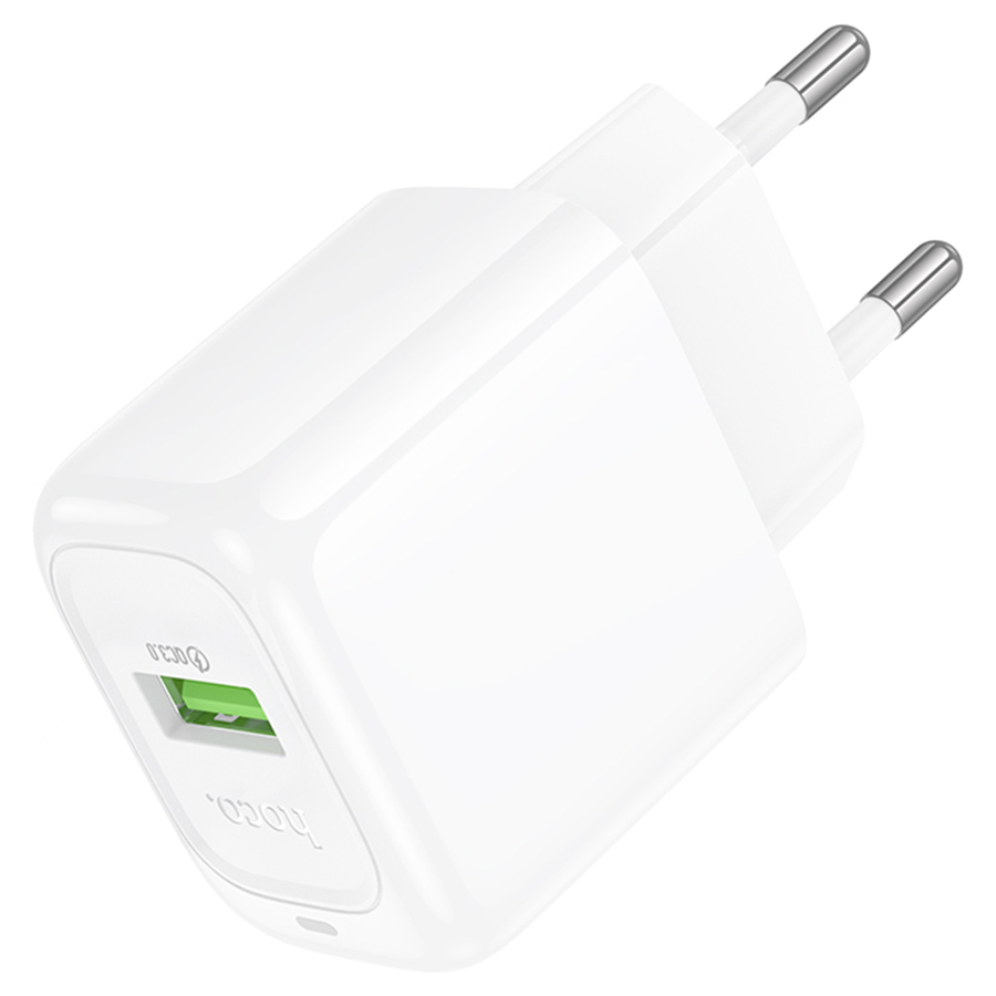 Сетевое зарядное устройство HOCO CS52A Surplus 1xUSB, 18W, белый фото