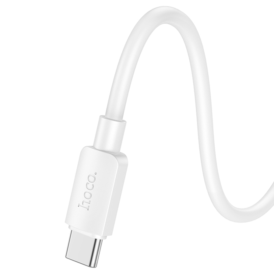 Кабель USB HOCO X96 Hyper USB - Type-C, 3A, 27W, 25 см, белый фото